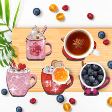 Load image into Gallery viewer, 10PCS Wooden Special Shape Diamond Painting Coasters Kits (Ice Cream)