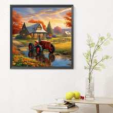 Load image into Gallery viewer, Diamond Painting - Full Round - country house (30*30CM)