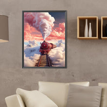 Load image into Gallery viewer, Diamond Painting - Full Round - Cloud and fog train (30*40CM)