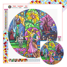 Load image into Gallery viewer, Diamond Painting - Full Square - Long Hair Princess (35*35CM)