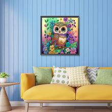 Load image into Gallery viewer, Diamond Painting - Partial Special Shaped - owl (30*30CM)