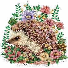 Load image into Gallery viewer, Diamond Painting - Partial Special Shaped - garland little hedgehog (30*30CM)