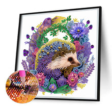 Load image into Gallery viewer, Diamond Painting - Partial Special Shaped - garland little hedgehog (30*30CM)