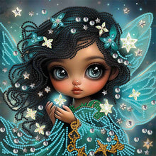 Load image into Gallery viewer, Diamond Painting - Partial Special Shaped - little fairy (30*30CM)