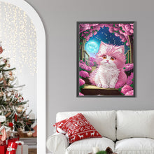 Load image into Gallery viewer, Diamond Painting - Partial Special Shaped - fantasy kitten (30*40CM)