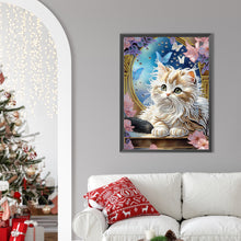 Load image into Gallery viewer, Diamond Painting - Partial Special Shaped - fantasy kitten (30*40CM)