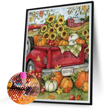Load image into Gallery viewer, Diamond Painting - Full Round - Autumn harvest in the pumpkin patch (30*40CM)