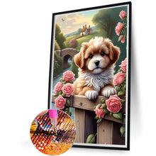 Load image into Gallery viewer, Diamond Painting - Full Round - puppy (40*60CM)