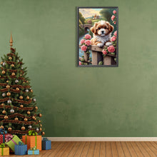 Load image into Gallery viewer, Diamond Painting - Full Round - puppy (40*60CM)