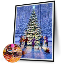 Load image into Gallery viewer, Diamond Painting - Full Square - Christmas snow scene (30*40CM)