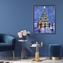 Load image into Gallery viewer, Diamond Painting - Full Square - Christmas snow scene (30*40CM)