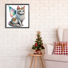 Load image into Gallery viewer, Diamond Painting - Full Round - wings kitten (30*30CM)