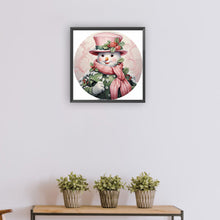 Load image into Gallery viewer, Diamond Painting - Full Round - Christmas snowman (30*30CM)
