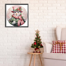 Load image into Gallery viewer, Diamond Painting - Full Round - Christmas snowman (30*30CM)