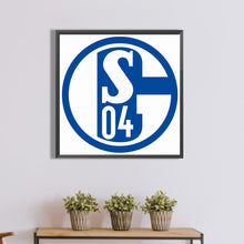 Load image into Gallery viewer, Diamond Painting - Full Round - Schalke 04 team logo (40*40CM)