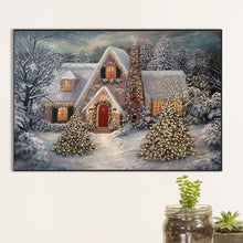Load image into Gallery viewer, AB Diamond Painting - Full Square - christmas house (60*40CM)