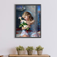 Load image into Gallery viewer, Diamond Painting - Full Square - girl (30*40CM)