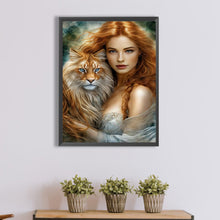 Load image into Gallery viewer, Diamond Painting - Full Square - girl (30*40CM)