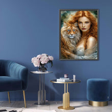 Load image into Gallery viewer, Diamond Painting - Full Square - girl (30*40CM)