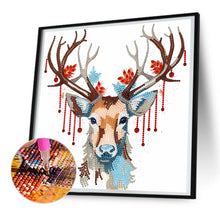 Load image into Gallery viewer, Diamond Painting - Partial Special Shaped - deer head (30*30CM)