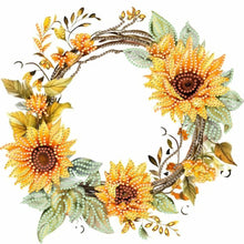 Load image into Gallery viewer, Diamond Painting - Partial Special Shaped - wreath (30*30CM)