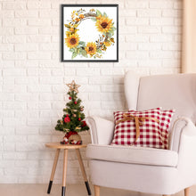Load image into Gallery viewer, Diamond Painting - Partial Special Shaped - wreath (30*30CM)