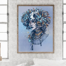 Load image into Gallery viewer, Diamond Painting - Full Round - girl (30*40CM)