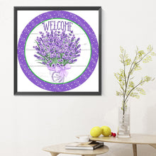 Load image into Gallery viewer, Diamond Painting - Full Round - round brand lavender (30*30CM)