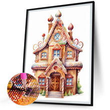 Load image into Gallery viewer, Diamond Painting - Full Round - Christmas cabin (30*40CM)