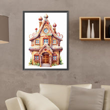 Load image into Gallery viewer, Diamond Painting - Full Round - Christmas cabin (30*40CM)