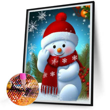 Load image into Gallery viewer, Diamond Painting - Full Round - Christmas snowman (30*40CM)