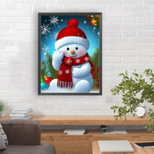 Load image into Gallery viewer, Diamond Painting - Full Round - Christmas snowman (30*40CM)