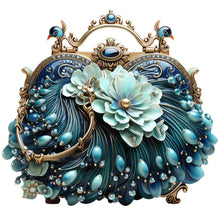 Load image into Gallery viewer, Diamond Painting - Full Round - blue bag (30*30CM)