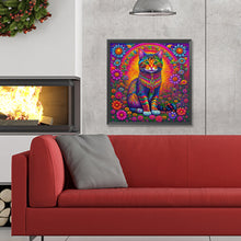 Load image into Gallery viewer, Diamond Painting - Full Round - Colorful cats (30*30CM)
