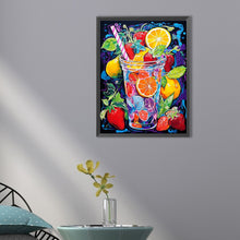 Load image into Gallery viewer, AB Diamond Painting - Full Round - Fruit tea cup (30*40CM)