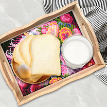 Load image into Gallery viewer, Diamond Painting Decorative Trays with Handle Coffee Table Tray for Serving Food
