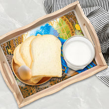 Load image into Gallery viewer, Diamond Painting Decorative Trays with Handle Coffee Table Tray for Serving Food