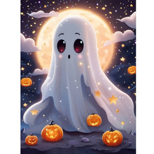 Load image into Gallery viewer, Diamond Painting - Full Round - Halloween cute little ghost (30*40CM)