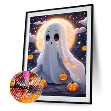 Load image into Gallery viewer, Diamond Painting - Full Round - Halloween cute little ghost (30*40CM)