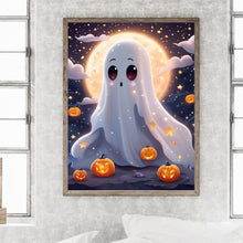 Load image into Gallery viewer, Diamond Painting - Full Round - Halloween cute little ghost (30*40CM)