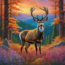 Load image into Gallery viewer, Diamond Painting - Full Round - deer (40*40CM)