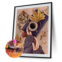Load image into Gallery viewer, Diamond Painting - Full Round - Woman's hand with coffee (30*40CM)