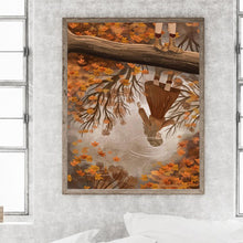 Load image into Gallery viewer, Diamond Painting - Full Round - Autumn vibe girl (40*50CM)
