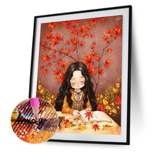 Load image into Gallery viewer, Diamond Painting - Full Round - Autumn vibe girl (40*50CM)