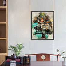Load image into Gallery viewer, Diamond Painting - Full Round - Watercolor Budapest (40*50CM)