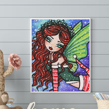 Load image into Gallery viewer, Diamond Painting - Full Round - Christmas elf girl (40*50CM)