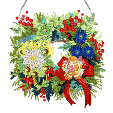 Load image into Gallery viewer, Special Shaped Crystal Painting Wreath Christmas Cookie Man Christmas Bear Santa