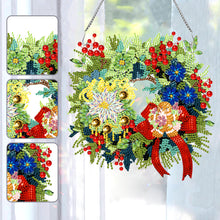 Load image into Gallery viewer, Special Shaped Crystal Painting Wreath Christmas Cookie Man Christmas Bear Santa
