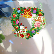 Load image into Gallery viewer, Special Shaped Crystal Painting Wreath Christmas Cookie Man Christmas Bear Santa