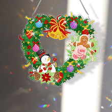 Load image into Gallery viewer, Special Shaped Crystal Painting Wreath Christmas Cookie Man Christmas Bear Santa